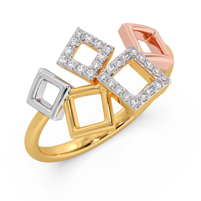 Moderna Diamond Ring