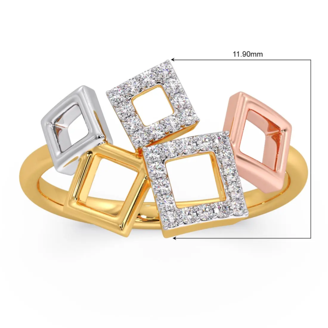 Moderna Diamond Ring