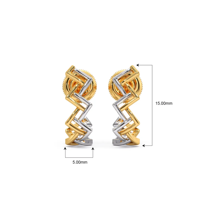 Gold Bali Earrings