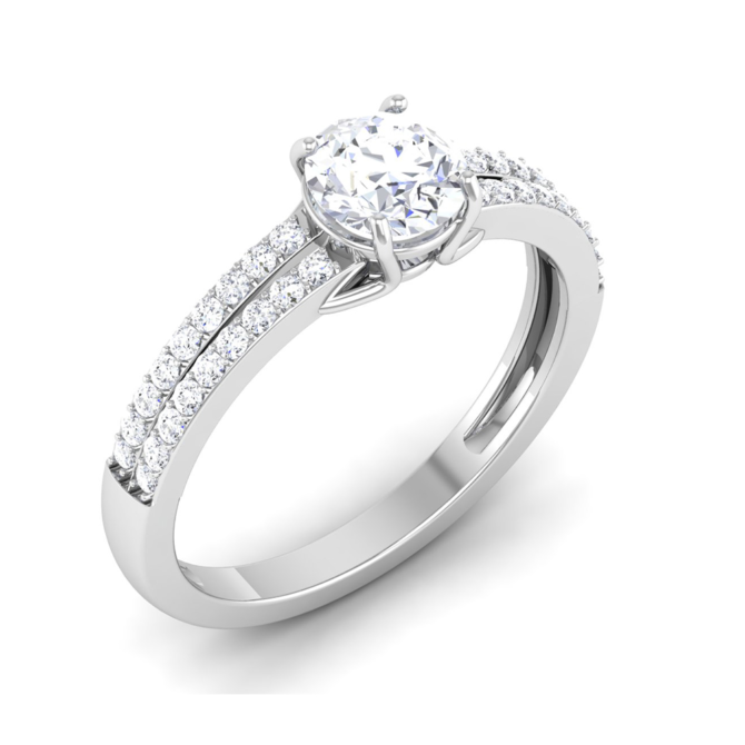 18 k Diamond Ring