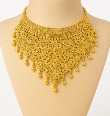 Gold necklace
